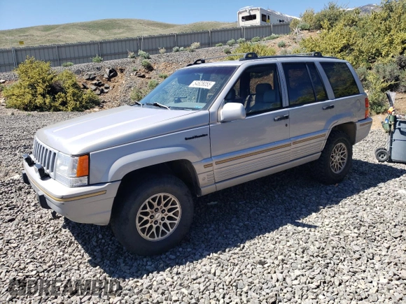 1994 Jeep Grand Cherokee Limited with VIN 1J4GZ78Y0RC190766, listed as a Copart auction lot 54628055 with 217,270 mi miles and Salvage title. Bid and sale history available at DreamBid. Image 1.