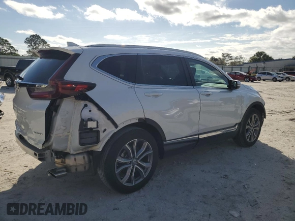 2021 Honda CR-V Touring with VIN 5J6RW1H95ML001979, listed as a Copart auction lot 45148675 with 35,838 mi miles and Salvage Title. Bid and sale history available at carsss.com. Image 3.