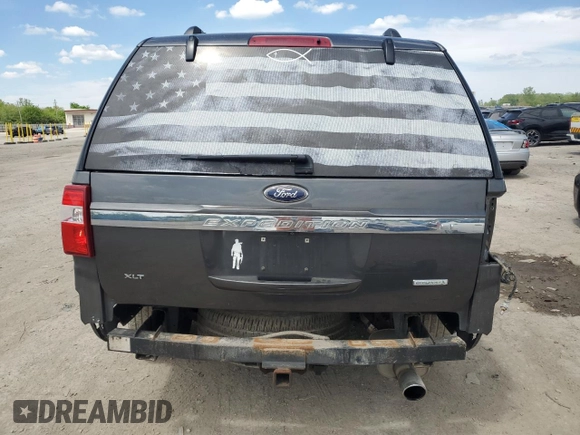 2016 Ford Expedition Max XLT z VIN 1FMJK1JT2GEF27575, wystawiony jako Copart lot #56118925 z przebiegiem 156 298 mil mil oraz Szkoda całkowita • Salvage title. Historia ofert i sprzedaży dostępna na DreamBid. Obrazek 6.