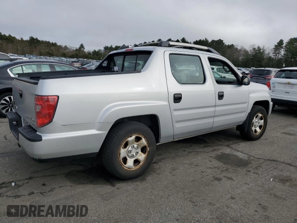 2009 Honda Ridgeline RT with VIN 2HJYK16259H501398, listed as a Copart auction lot 49847775 with 197,703 mi miles and Salvage title. Bid and sale history available at DreamBid. Image 3.