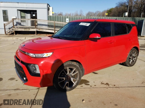 2021 Kia Soul GT-Line with VIN KNDJ63AU1M7142098, listed as a Copart auction lot 48568015 with 89,383 mi miles and Clean Title. Bid and sale history available at DreamBid. Image 1.