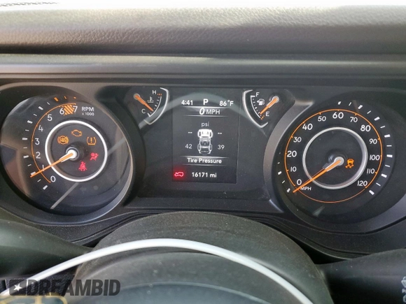 2024 Jeep Wrangler Sport S z VIN 1C4PJXDN0RW300836, wystawiony jako Copart lot #58348255 z przebiegiem 16 171 mil mil oraz Czysty tytuł • Clean title. Historia ofert i sprzedaży dostępna na DreamBid. Obrazek 9.