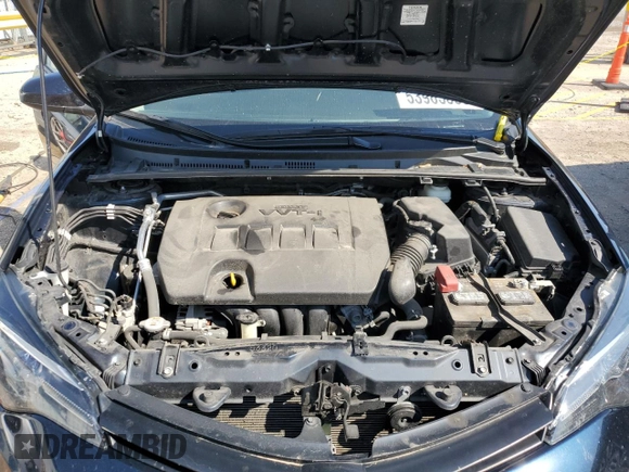 2019 Toyota Corolla L with VIN 2T1BURHE8KC175137, listed as a Copart auction lot 53985305 with 51,200 mi miles and Salvage Title. Bid and sale history available at DreamBid. Image 11.