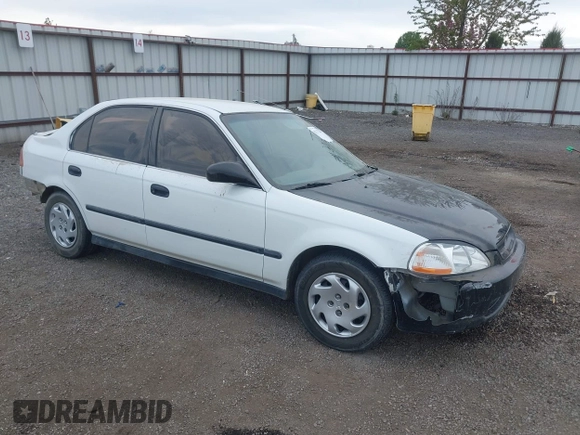 1998 Honda Civic DX with VIN 2HGEJ6629WH551418, listed as a IAAI auction lot 42137262 with 180,704 mi miles. Bid and sale history available at carsss.com. Image 1.