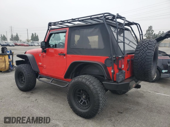 2014 Jeep Wrangler Sahara with VIN 1C4AJWBG0EL316843, listed as a Copart auction lot 53162965 with 60,505 mi miles and Clean Title. Bid and sale history available at DreamBid. Image 2.