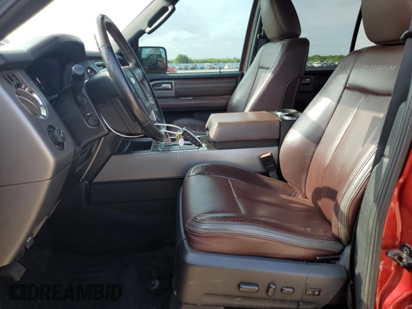 2017 Ford Expedition Platinum с VIN 1FMJU1LT8HEA16056, выставлен на аукционе Copart как лот 53959875 с пробегом 75 449 миль миль и Списание • Salvage title. История ставок и продаж доступна на DreamBid. Изображение 7.