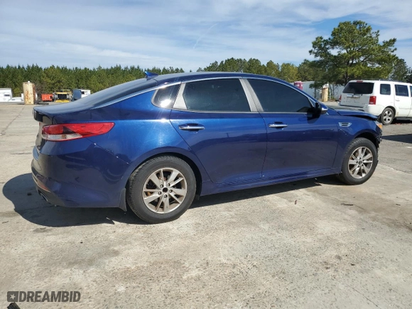 2018 Kia Optima LX with VIN 5XXGT4L33JG191805, listed as a Copart auction lot 45729625 with NaN miles and Salvage Title. Bid and sale history available at carsss.com. Image 3.