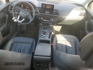 2020 Audi Q5 Premium Plus with VIN WA1BNAFY4L2035575, listed as a Copart auction lot 47128905 with 104,920 mi miles and Salvage Title. Bid and sale history available at carsss.com. Image 8.