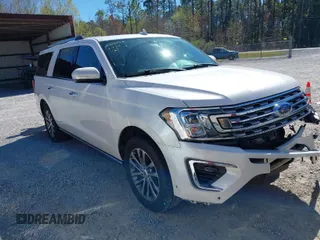 2018 Ford Expedition Max Limited with VIN 1FMJK1KT7JEA02646, listed as a IAAI auction lot 41727938 with 199,594 mi miles and . Bid and sale history available at DreamBid. Image 1.