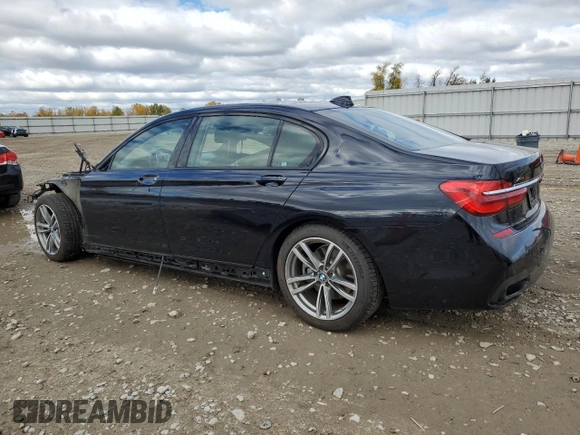2019 BMW 7 Series 750i xDrive с VIN WBA7F2C57KB240408, выставлен на аукционе Copart как лот 75825244 с пробегом 125 702 миль миль и Списание • Salvage title. История ставок и продаж доступна на DreamBid. Изображение 2.