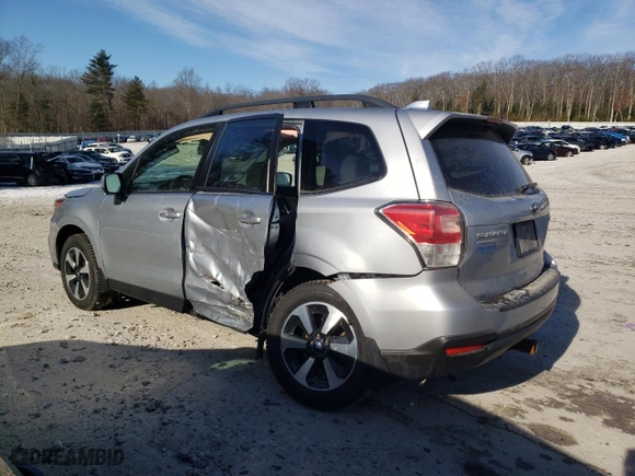 2018 Subaru Forester Premium with VIN JF2SJAGC5JH483131, listed as a Copart auction lot 88981395 with 58,350 mi miles and Salvage Title. Bid and sale history available at carsss.com. Image 2.