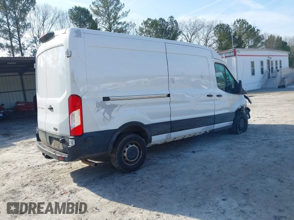 2020 Ford Transit Cargo with VIN 1FTBR1C81LKB67434, listed as a IAAI auction lot 41418986 with 133,456 mi miles. Bid and sale history available at carsss.com. Image 4.
