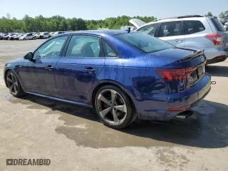 2018 Audi S4 Premium Plus with VIN WAUB4AF49JA099438, listed as a Copart auction lot 54711943 with 80,603 mi miles. Bid and sale history available at carsss.com. Image 2.