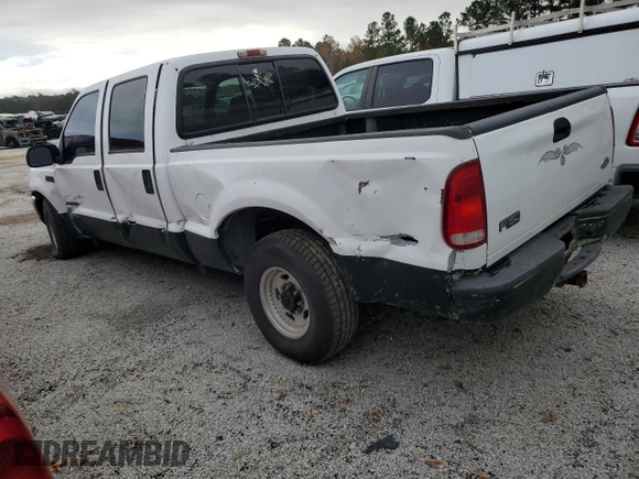 2002 Ford F-250 XL with VIN 1FTNW20F02EA79793, listed as a Copart auction lot 84667074 with Not Provided miles and Salvage Title. Bid and sale history available at DreamBid. Image 2.