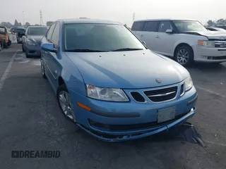 2007 Saab 9-3 with VIN YS3FD49Y971117376, listed as a IAAI auction lot 41173460 with 220,694 mi miles. Bid and sale history available at carsss.com. Image 1.