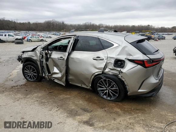 2025 Lexus NX 350h Premium with VIN 2T2GKCEZ1SC047415, listed as a Copart auction lot 48013825 with 697 mi miles and Non repairable. Bid and sale history available at DreamBid. Image 2.