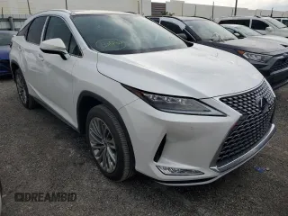2022 Lexus RX with VIN 2T2JZMDAXNC332024, listed as a Copart auction lot 49921753 with 12,416 mi miles. Bid and sale history available at carsss.com. Image 4.