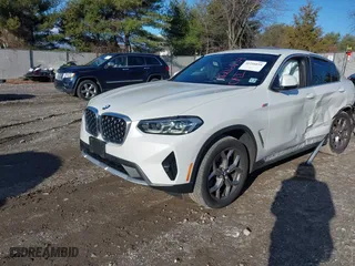 2022 BMW X4 xDrive30i with VIN 5UX33DT05N9L03865, listed as a IAAI auction lot 41216034 with NaN miles. Bid and sale history available at carsss.com. Image 17.