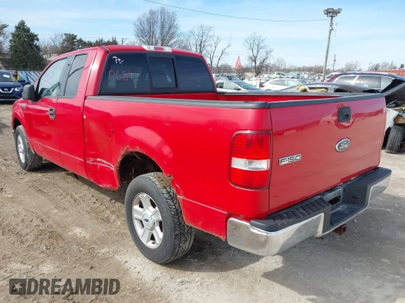 2004 Ford F-150 STX with VIN 1FTRX12W94NB21161, listed as a IAAI auction lot 41770687 with 213,454 mi miles. Bid and sale history available at carsss.com. Image 3.