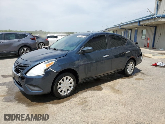 2016 Nissan Versa S Plus with VIN 3N1CN7AP7GL887227, listed as a Copart auction lot 53118615 with 113,121 mi miles and Salvage Title. Bid and sale history available at carsss.com. Image 1.