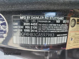 2012 Mercedes-Benz C 250 Sport z VIN WDDGF4HB3CA597983, wystawiony jako Copart lot #62301835 z przebiegiem 194 268 mil mil oraz Czysty tytuł • Clean title. Historia ofert i sprzedaży dostępna na DreamBid. Obrazek 12.