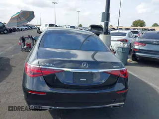 2023 Mercedes-Benz S 580e with VIN W1K6G6KB2PA198095, listed as a IAAI auction lot 41506845 with 29,903 mi miles and . Bid and sale history available at DreamBid. Image 17.