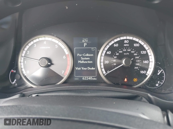 2017 Lexus NX with VIN JTJBARBZ3H2110771, listed as a IAAI auction lot 41961883 with 62,240 mi miles. Bid and sale history available at carsss.com. Image 7.