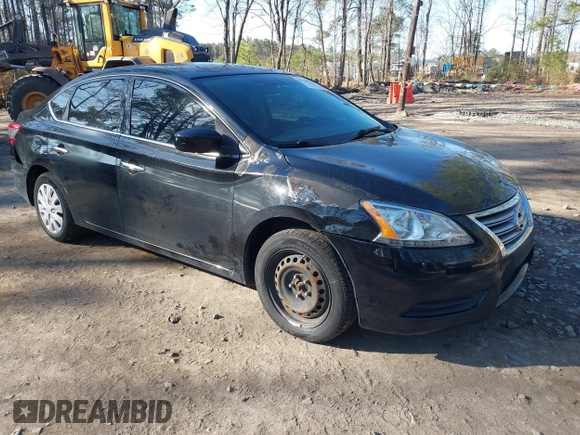 2015 Nissan Sentra S with VIN 3N1AB7AP5FY253223, listed as a IAAI auction lot 41767716 with 140,832 mi miles and . Bid and sale history available at DreamBid. Image 1.