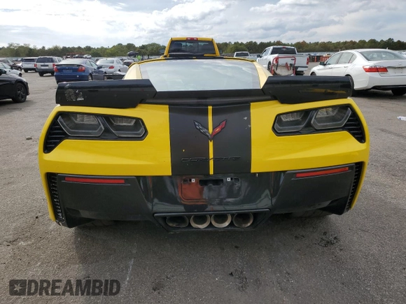 2019 Chevrolet Corvette Z06 3LZ with VIN 1G1YU2D60K5601943, listed as a Copart auction lot 74109314 with 0 mi miles and Clean Title. Bid and sale history available at carsss.com. Image 6.