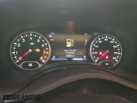 2021 Jeep Renegade 80th Anniversary with VIN ZACNJDBB7MPM57281, listed as a Copart auction lot 81389834 with 60,693 mi miles and Non repairable. Bid and sale history available at DreamBid. Image 9.