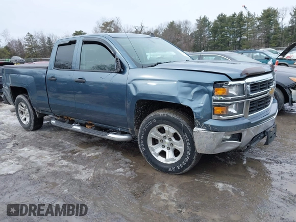 2014 Chevrolet Silverado 1500 LT with VIN 1GCVKREC3EZ192671, listed as a IAAI auction lot 41667814 with 124,292 mi miles and . Bid and sale history available at DreamBid. Image 1.