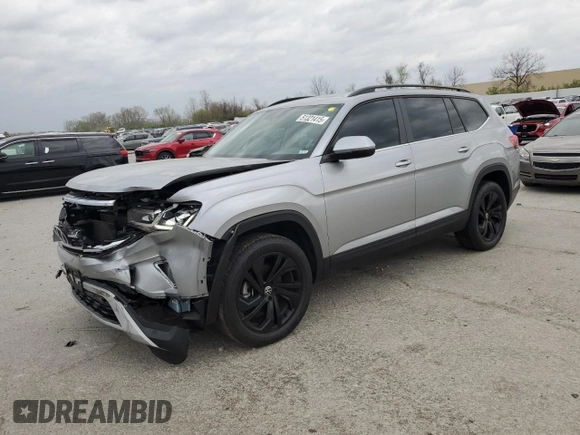 2023 Volkswagen Atlas SE с VIN 1V2KP2CA8PC508003, выставлен на аукционе Copart как лот 51321415 с пробегом 27 772 миль миль и Списание • Salvage title. История ставок и продаж доступна на DreamBid. Изображение 1.