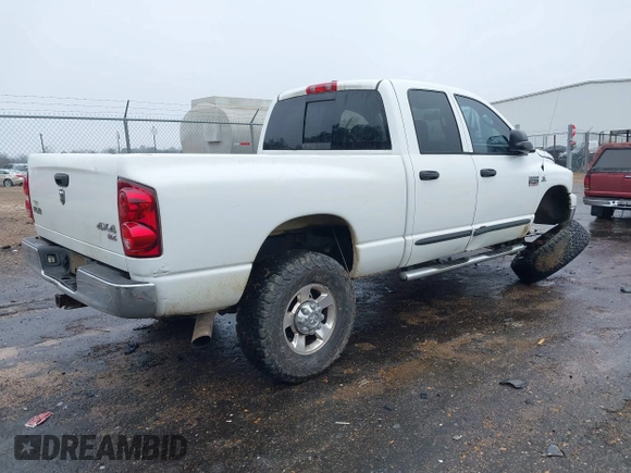 2007 Dodge Ram 2500 SLT with VIN 1D7KS28C67J525121, listed as a IAAI auction lot 41591016 with 224,865 mi miles. Bid and sale history available at carsss.com. Image 4.