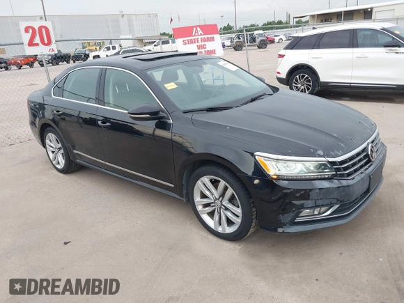 2017 Volkswagen Passat SE with VIN 1VWGT7A36HC040257, listed as a IAAI auction lot 42481165 with 144,812 mi miles and . Bid and sale history available at DreamBid. Image 1.