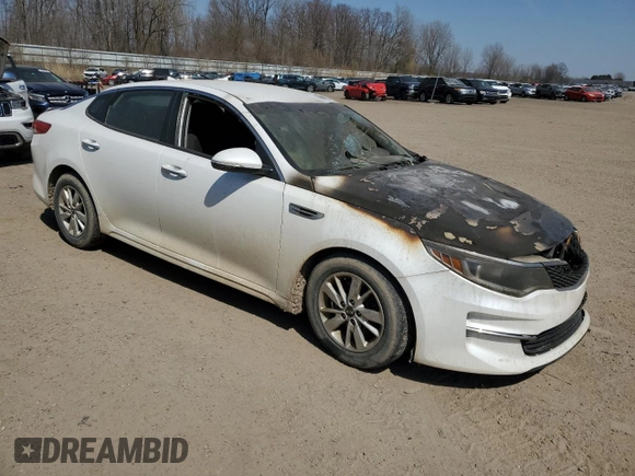 2016 Kia Optima LX with VIN KNAGT4L34G5070243, listed as a Copart auction lot 53241285 with 0 mi miles and Clean Title. Bid and sale history available at carsss.com. Image 4.