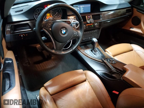 2009 BMW 3 Series 335i xDrive with VIN WBAWC73589E270186, listed as a Copart auction lot 82316944 with 109,494 mi miles and Salvage title. Bid and sale history available at DreamBid. Image 8.