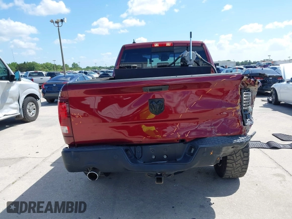 2019 Ram 1500 Classic Warlock with VIN 1C6RR6GT3KS671077, listed as a IAAI auction lot 41913575 with 42,837 mi miles. Bid and sale history available at carsss.com. Image 16.