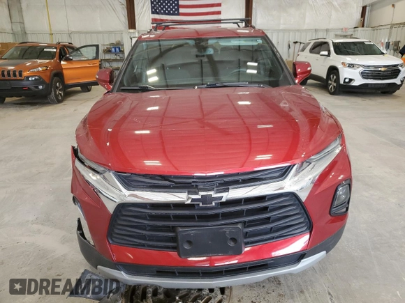 2021 Chevrolet Blazer LT with VIN 3GNKBHRS6MS525754, listed as a Copart auction lot 60869885 with 45,500 mi miles and Non repairable. Bid and sale history available at DreamBid. Image 5.