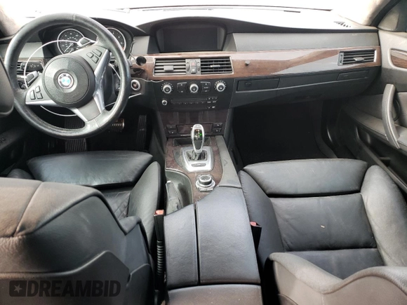 2009 BMW 5 Series 550i with VIN WBANW53589CT55595, listed as a Copart auction lot 87443714 with 148,373 mi miles and Salvage Title. Bid and sale history available at carsss.com. Image 8.