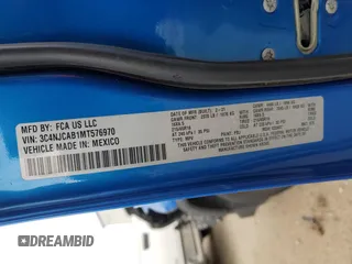 2021 Jeep Compass Sport z VIN 3C4NJCAB1MT576970, wystawiony jako Copart lot #43081635 z przebiegiem 42 759 mil mil oraz Szkoda całkowita • Salvage title. Historia ofert i sprzedaży dostępna na DreamBid. Obrazek 16.