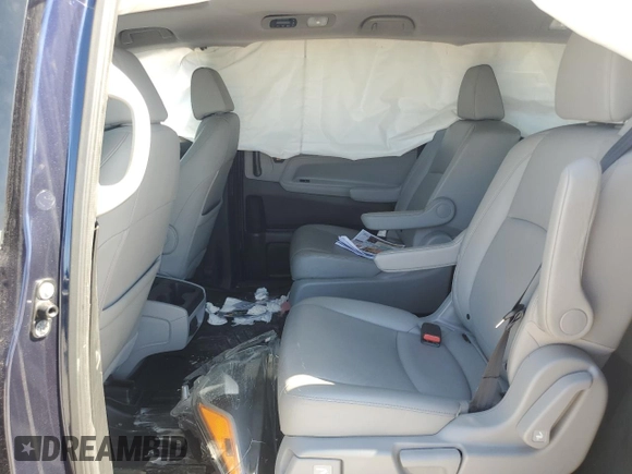 2019 Honda Odyssey EX-L with VIN 5FNRL6H71KB136550, listed as a Copart auction lot 48069595 with Not Provided miles and Salvage Title. Bid and sale history available at DreamBid. Image 11.