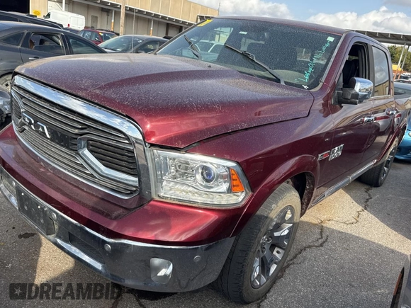 2016 Ram 1500 Limited z VIN 1C6RR7PM1GS232756, wystawiony jako Copart lot #78931134 z przebiegiem 129 335 mil mil oraz Czysty tytuł • Clean title. Historia ofert i sprzedaży dostępna na DreamBid. Obrazek 2.