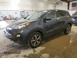 2022 Kia Sportage LX with VIN KNDPMCAC6N7962671, listed as a Copart auction lot 49358555 with 33,813 mi miles and Salvage Title. Bid and sale history available at carsss.com. Image 1.