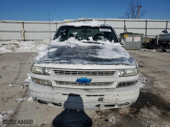 1999 Chevrolet Silverado 1500 LS with VIN 2GCEC19T1X1126561, listed as a Copart auction lot 42509425 with 216,225 mi miles and Salvage Title. Bid and sale history available at carsss.com. Image 5.