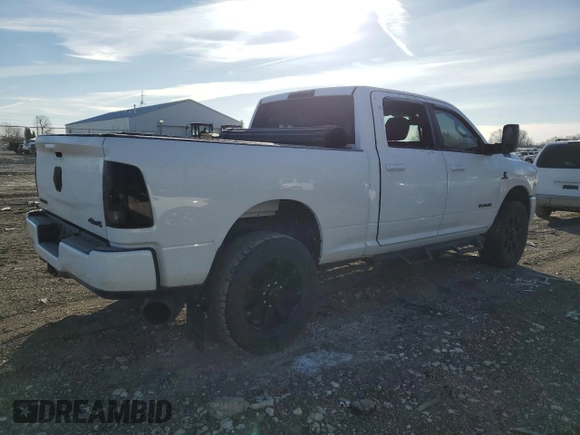 2022 Ram 2500 Big Horn with VIN 3C6UR5DL0NG216241, listed as a Copart auction lot 44494005 with 59,535 mi miles and Salvage Title. Bid and sale history available at carsss.com. Image 3.