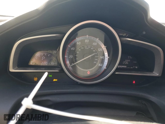 2014 Mazda 3 i Grand Touring with VIN JM1BM1M7XE1106032, listed as a Copart auction lot 78526344 with 220,179 mi miles and Salvage Title. Bid and sale history available at DreamBid. Image 9.