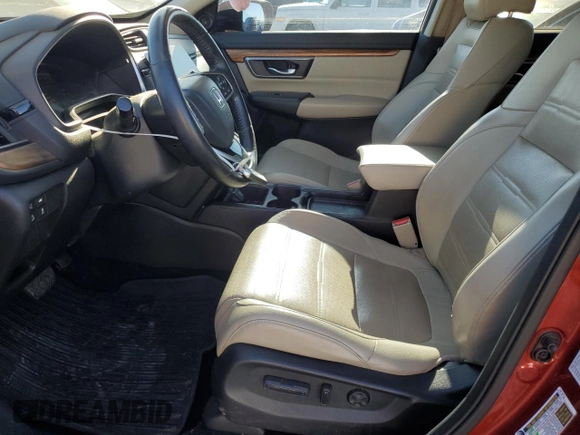2018 Honda CR-V EX-L with VIN 2HKRW1H88JH501082, listed as a Copart auction lot 47053575 with 128,493 mi miles and Clean Title. Bid and sale history available at DreamBid. Image 7.