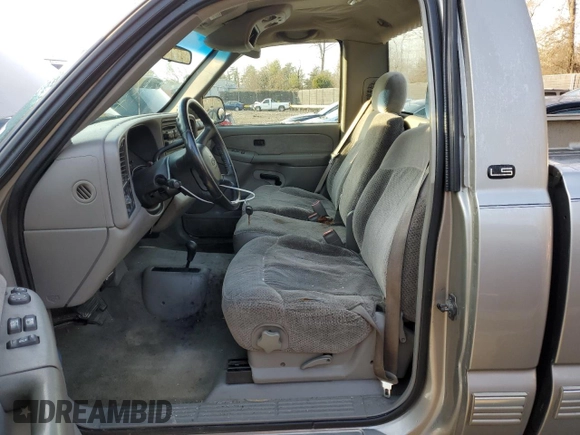 1999 Chevrolet Silverado 1500 LS with VIN 1GCEK14T7XZ160859, listed as a Copart auction lot 84849844 with 210,899 mi miles and Salvage Title. Bid and sale history available at carsss.com. Image 7.