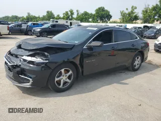 2016 Chevrolet Malibu LS with VIN 1G1ZB5ST4GF217119, listed as a Copart auction lot 59936565 with 129,212 mi miles and Salvage title. Bid and sale history available at DreamBid. Image 1.