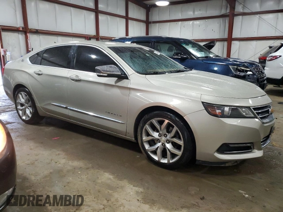 2015 Chevrolet Impala LTZ with VIN 2G1155SL6F9256449, listed as a Copart auction lot 42433495 with 209,688 mi miles and Salvage Title. Bid and sale history available at DreamBid. Image 4.